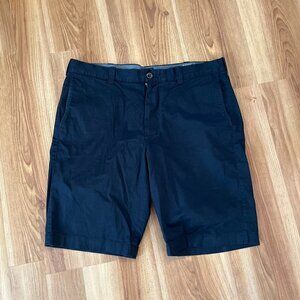 J.Crew Men's Black  Stretch Chino Shorts Sz 34